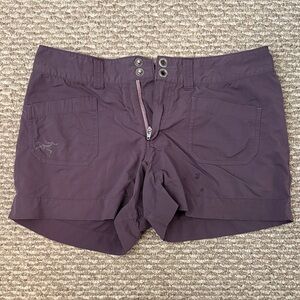 Arc'teryx Purple Shorts - Women's Size 10 - Hiking Athletic